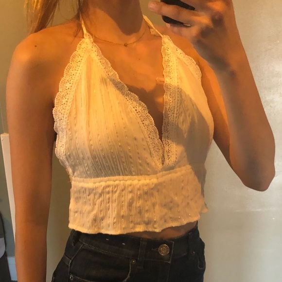 White lace tank top! - Picture 4 of 6
